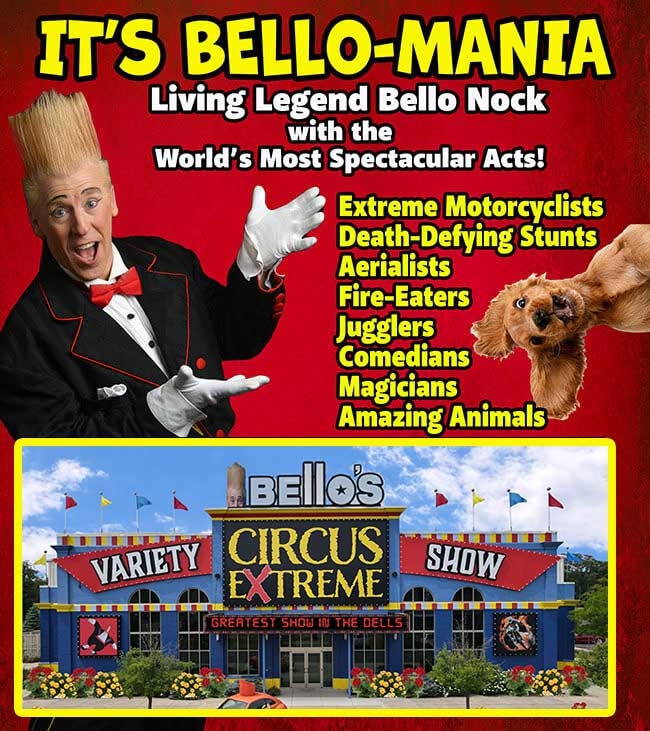 Circus Show 2023 Dells Wisconsin